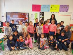  VISITA DE TXABI ARNAL A 2. DE PRIMARIA